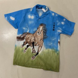 Vintage koszula z koniem
